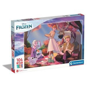 Puzzle Clementoni Maxi, Disney Frozen, 104 piese imagine