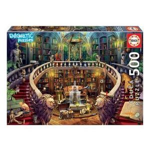 Puzzle Mysterious Puzzle Old Library, 500 piese imagine