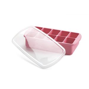 Recipient refrigerare hrana bebe Melii roz 59 ml x 10 cuburi imagine
