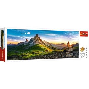 Puzzle 1000 piese - Panorama muntii Dolomiti | Trefl imagine