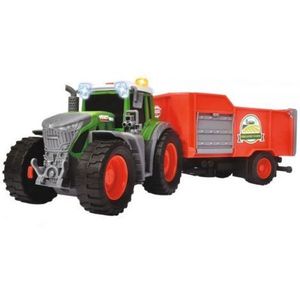 Tractor Dickie Toys Fendt Farm cu remorca imagine