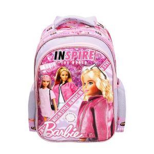 Ghiozdan cu 2 compartimente Inspire The World, Barbie imagine