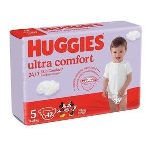 Huggies scutece copii Ultra Comfort Jumbo 5, unisex 11-25 kg, 42 buc imagine