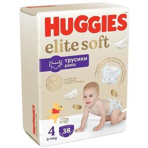 Huggies scutece copii chilotei Elite Soft Mega 4, 9-14 kg, 38 buc imagine