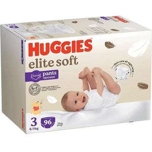 Huggies scutece copii chiloței Elite Soft BOX 3, 6-11 kg, 96 buc imagine