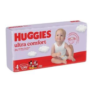 Huggies scutece copii Ultra Comfort Jumbo 4, unisex 7-18 kg, 50 buc imagine