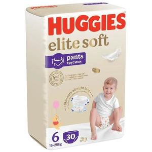 Huggies scutece copii chiloței Elite Soft Mega 6, 15-25 kg, 30 buc imagine