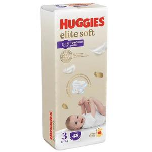 Huggies scutece copii chiloței Elite Soft Mega 3, 6-11 kg, 48 buc imagine