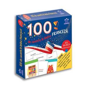 100 de cuvinte in Limba Franceza - joc bilingv, Editura DPH imagine