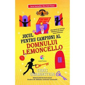 Carte Editura Corint, Lemoncello vol. 4 Jocul pentru campioni al domnului Lemoncello, Chris Grabenstein imagine