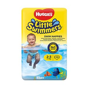 Scutece Huggies Little Swimmers, Nr 2-3, 3 - 8 Kg, 12 buc imagine