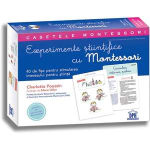 Editura DPH, Casetele Montessori - Experimente stiintifice cu Montessori imagine