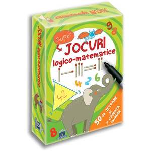 Editura DPH, Jocuri Logico-matematice - 50 de jetoane imagine