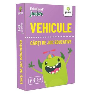 Editura Gama, Carti de joc educative Junior, Vehicule imagine