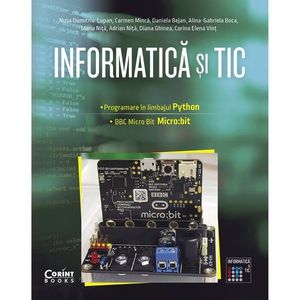 Informatica si TIC, Programare in limbajul Python, BBC Micro Bit, Clasa a VII-a imagine