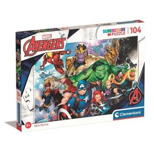 Puzzle Clementoni Marvel Avengers, 104 piese imagine