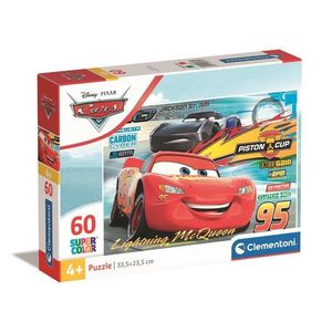 Puzzle Clementoni Disney Cars, Cupa Piston, 60 piese imagine