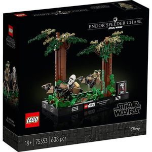 LEGO® Star Wars - Diorama Urmarire cu speederul pe Endor™ (75353) imagine