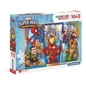 Puzzle Clementoni, Maxi, Marvel Superhero, 104 piese imagine