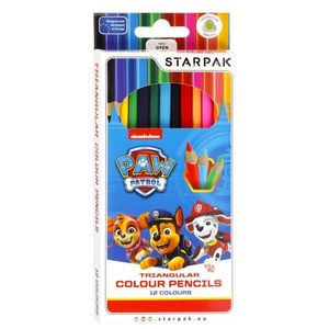 Creioane colorate triunghiulare, 12 culori imagine