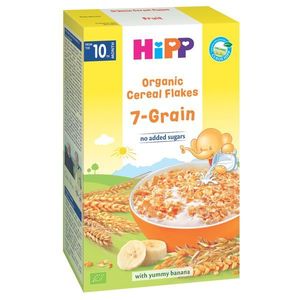 Fulgi de cereale ecologice Hipp - 7 Cereale, 200 g imagine