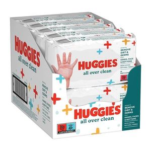 Servetele umede pentru bebelusi Huggies, All over clean, 56 x 10, 560 buc imagine