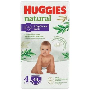 Scutece Chilotel Huggies, Pants Natural, Marimea 4, 9-14 kg, 44 buc imagine