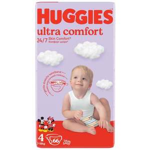 Scutece Huggies, Ultra Comfort Mega, Nr 4, 8-14 kg, 66 buc imagine