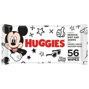 Servetele umede, Huggies, Mickey Mouse, 56 bucati imagine