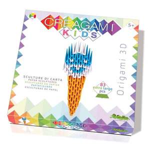 Joc 3D Inghetata Origami, Creagami Kids, 83 Piese imagine