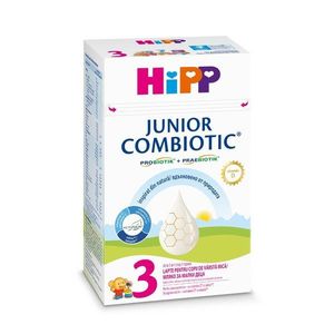 Lapte praf de crestere Junior Combiotic Hipp 3, 500 g, 1 an+ imagine
