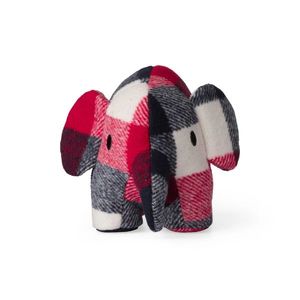 Jucarie de plus Picca Loulou, Elefant, Multicolor, 33 cm imagine