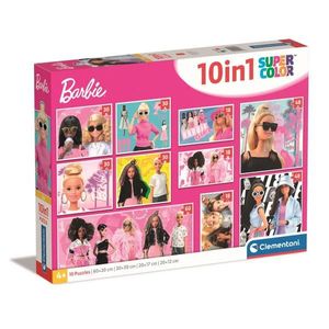 Puzzle 10 in 1 Clementoni, Barbie imagine