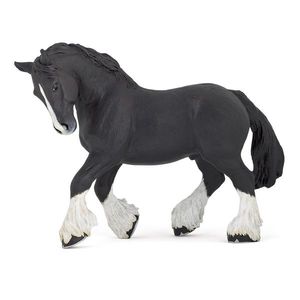 Figurina - Black Shire Horse | Papo imagine