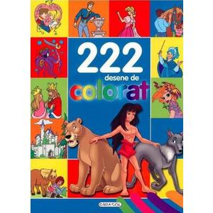 222 desene de colorat imagine