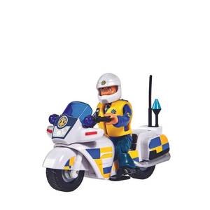 Pompierul Sam Police Motocicleta Figurina imagine