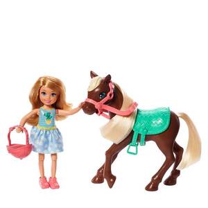 Chelsea Doll and Horse imagine