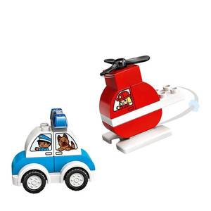Duplo Fire Helicopter & Police Car 10957 imagine
