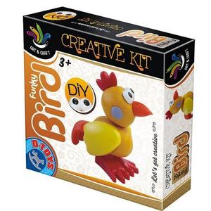 Funky bird - creative kit (plastelina) imagine