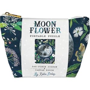 Puzzle - Moonflower, portabil | Chronicle Books imagine