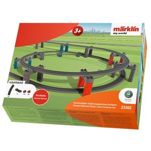 Set de constructie - Elevated Railroad Plastic Track Extension Set | Marklin imagine