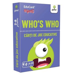 Editura Gama, Carti de joc educative Expert. Who's Who imagine