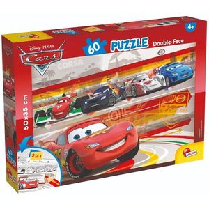 Puzzle 2 in 1 Lisciani Disney Cars, Plus, 60 piese imagine