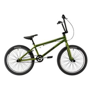 Bicicleta BMX DHS, Jumper, 20 inch, Verde imagine