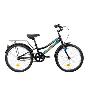 Bicicleta Colinelli COL01, 20 inch, 1 Viteze, Cadru Otel, Frane V-Brake, Negru imagine