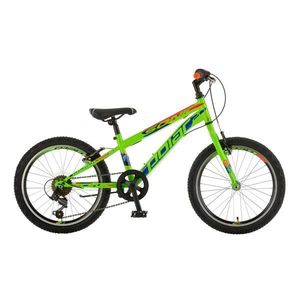 Bicicleta Polar, Sonic, 20 inch, Verde Portocaliu imagine