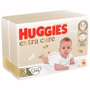 Scutece Huggies, Extra Care Mega, Nr 3, 6-10 kg, 144 buc imagine