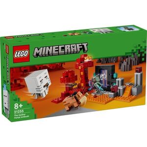 LEGO® Minecraft - Ambuscada in portalul Nether (21255) imagine