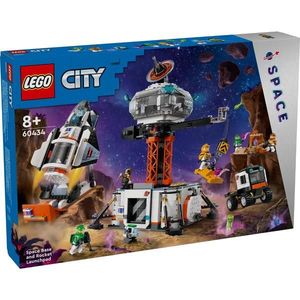 LEGO® City - Baza spatiala si platforma de lansare a rachetei (60434) imagine