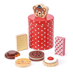 Borcanul cu biscuiti, Tender Leaf Toys, din lemn premium, 6 piese imagine